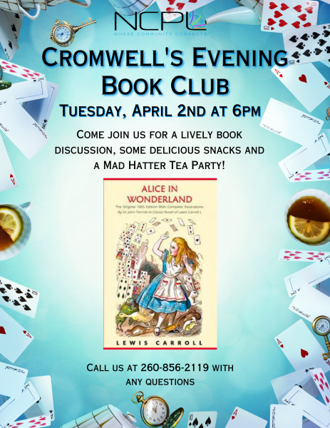 Image for event: Cromwell's Evening Book Club