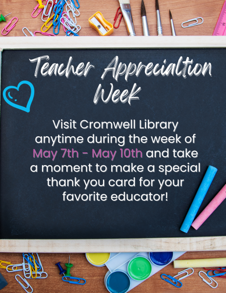 Image for event: Teacher Appreciation Week