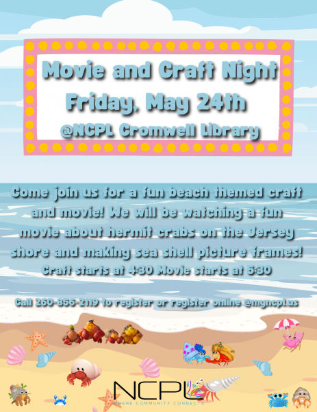 Image for event: Movie and Craft Night